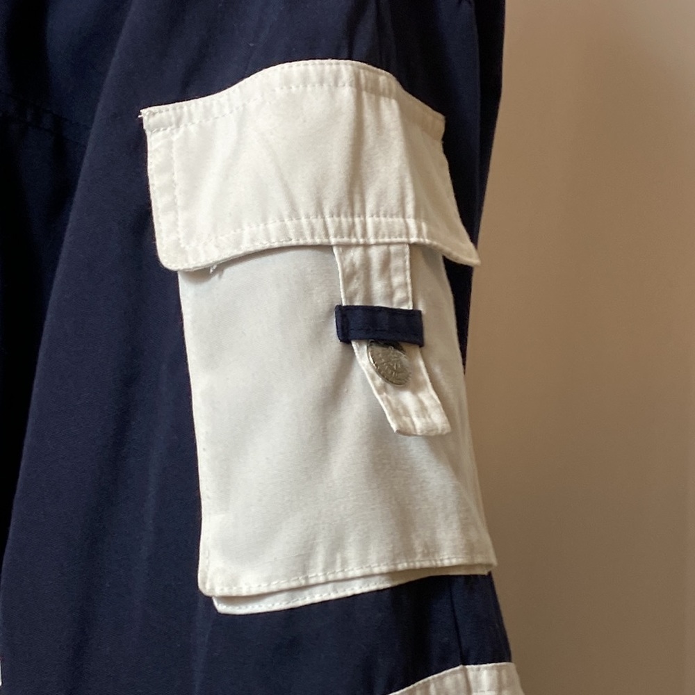 Vintage Retro Casual Hooded Jacket L - Picture 8 of 14